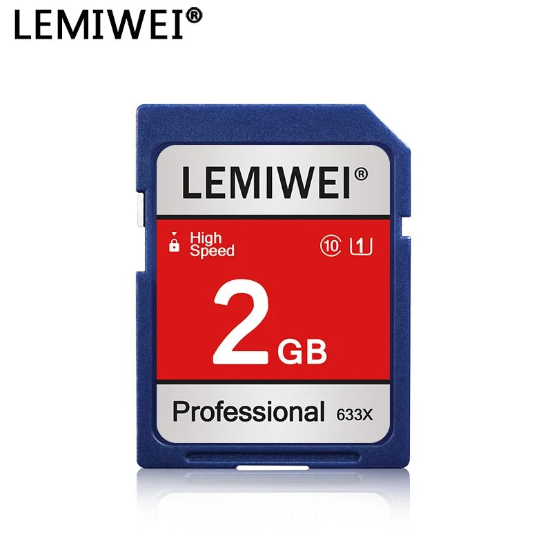 Trendbay LEMIWEI 2GB SD Memory Card High-Speed Class 10 U1