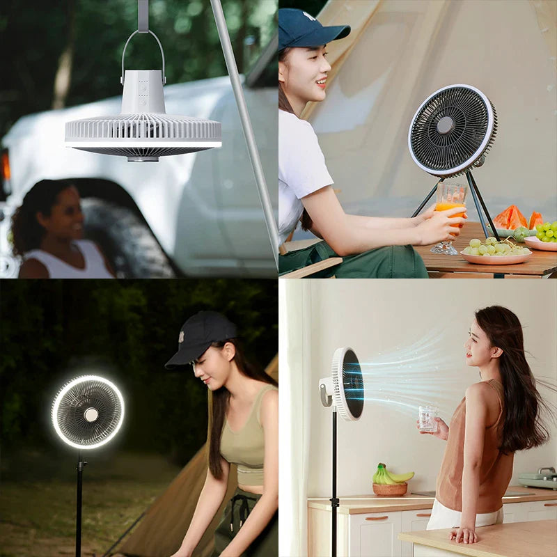 Trendbay 10000mAh Outdoor Camping Fan