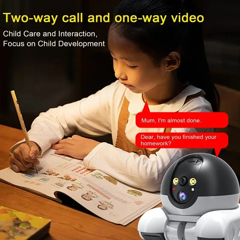 Trendbay Dual Lens WiFi PTZ Security Camera with Auto Tracking