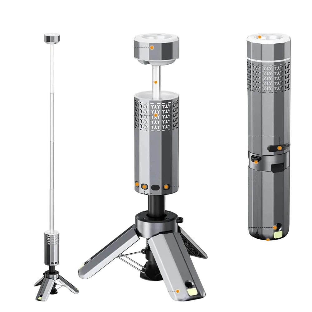 Trendbay 15600mAh Telescopic Camping Lantern