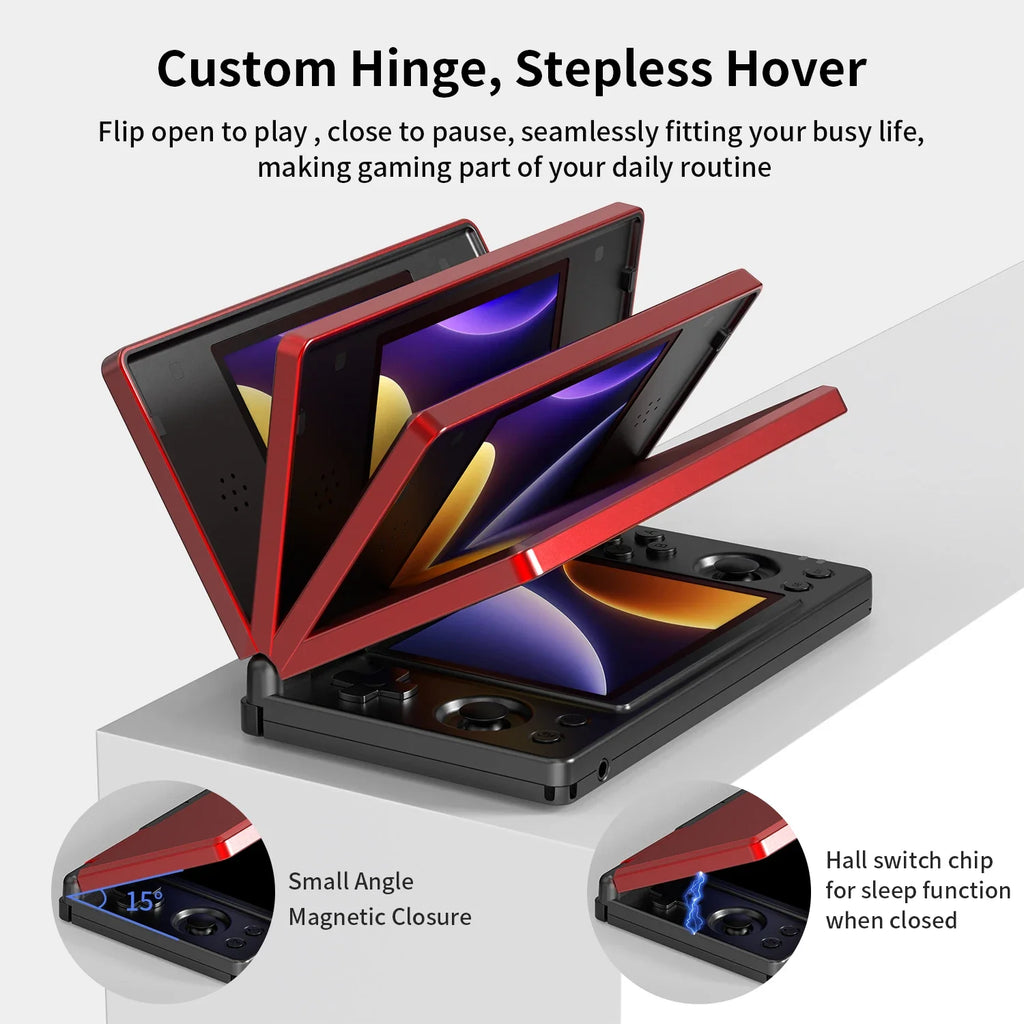 Trendbay Dual-Screen Android Handheld Game Console (4K GAMES)