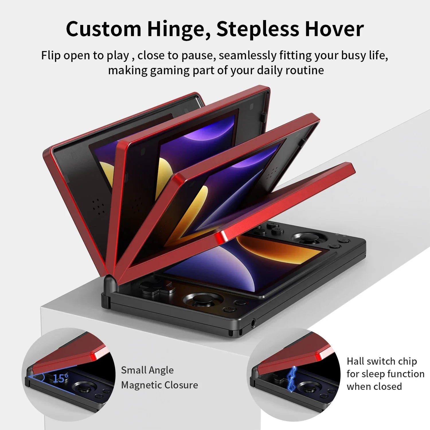 Trendbay Dual-Screen Android Handheld Game Console (4K GAMES)
