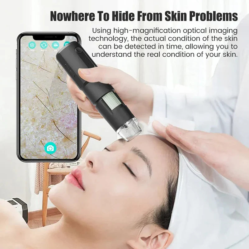 Trendbay Wireless 1000X Scalp & Skin Analyzer Microscope