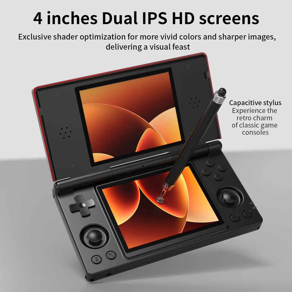Trendbay Dual-Screen Android Handheld Game Console (4K GAMES)