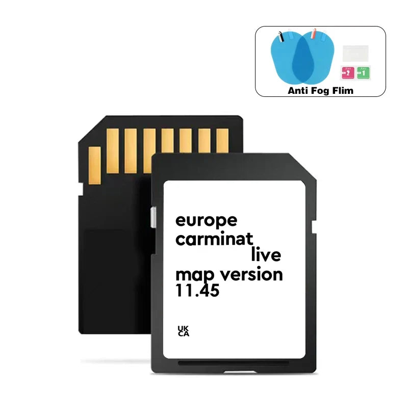 Trendbay Renault Carminat Live Navigation SD Card Version 11.45 2025 UK & Europe