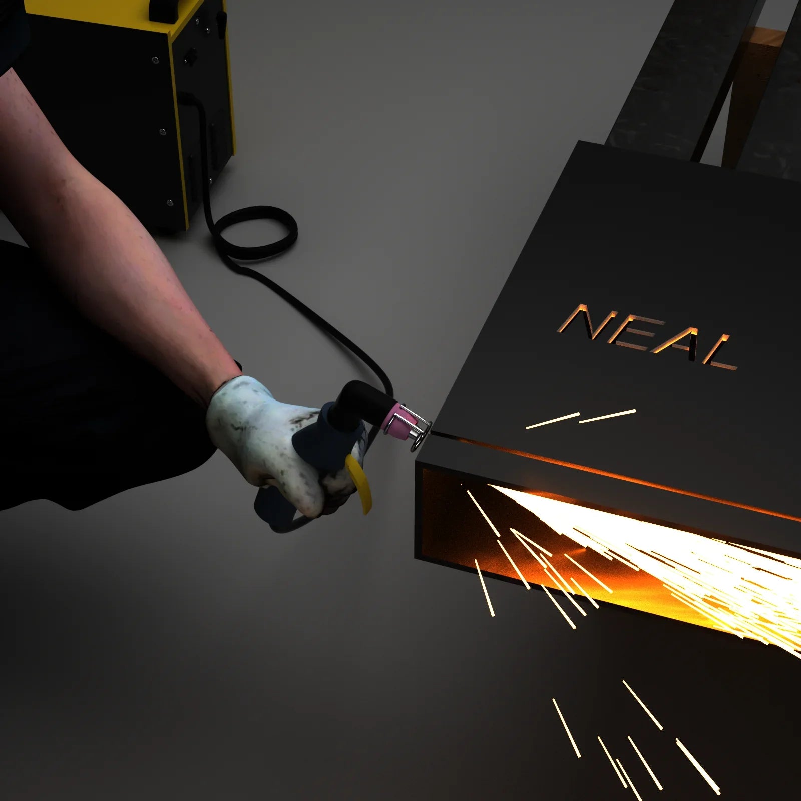 Trendbay SG55 WSD60 Air Plasma Cutting Torch – Pilot Arc Cutter Gun with Burner Holder