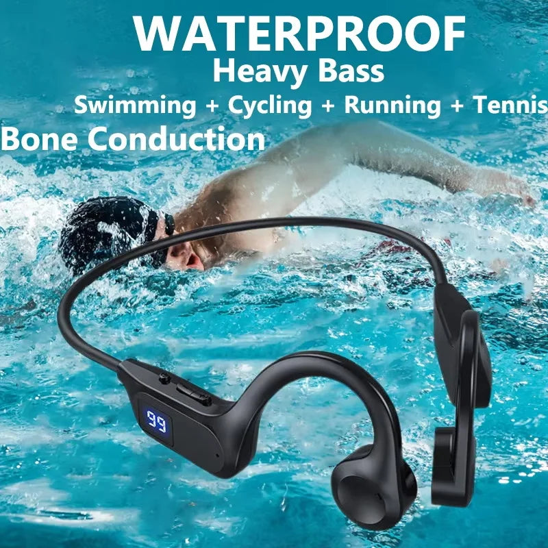 Trendbay Bone Conduction Wireless Bluetooth Earphones