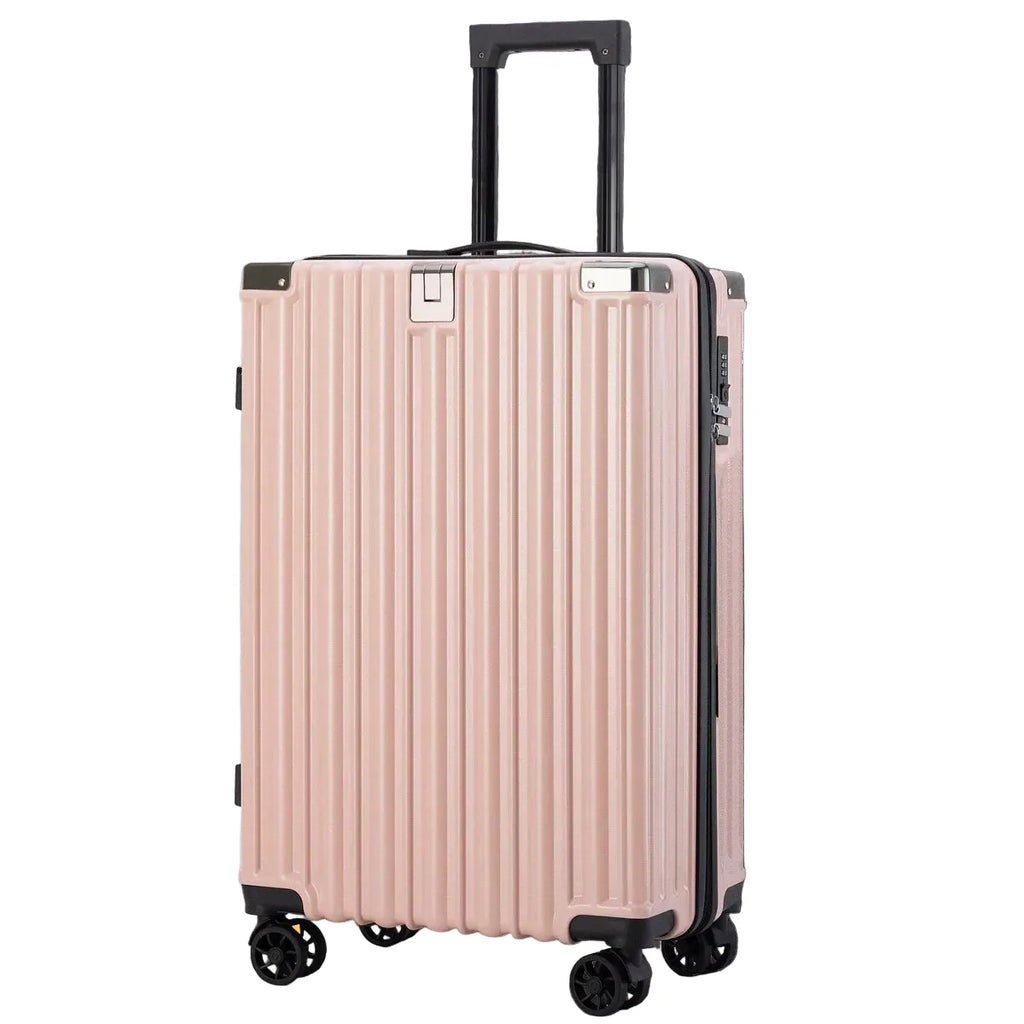 Trendbay Aluminum Frame Rolling Suitcase