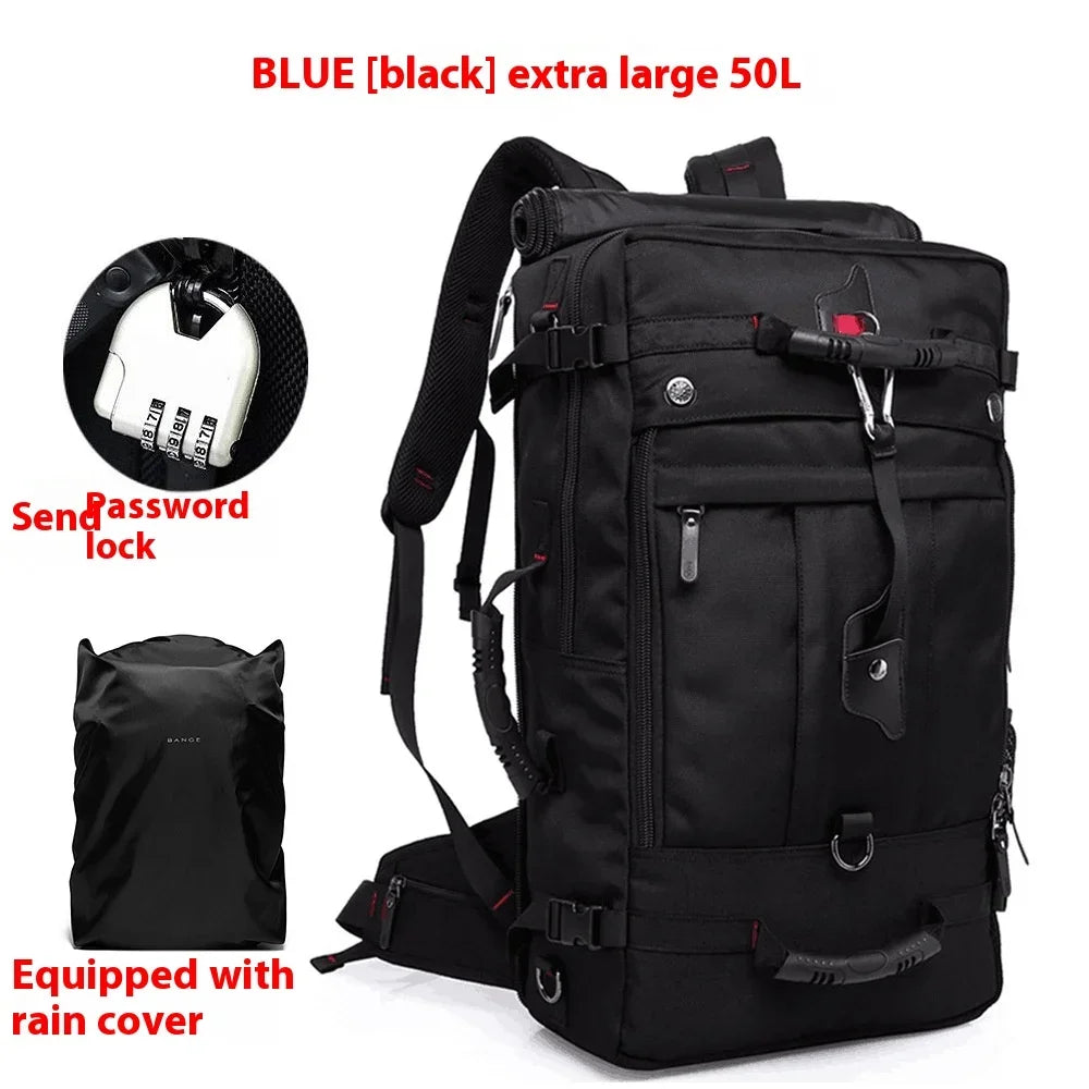 Trendbay 50L Waterproof Laptop Travel Backpack