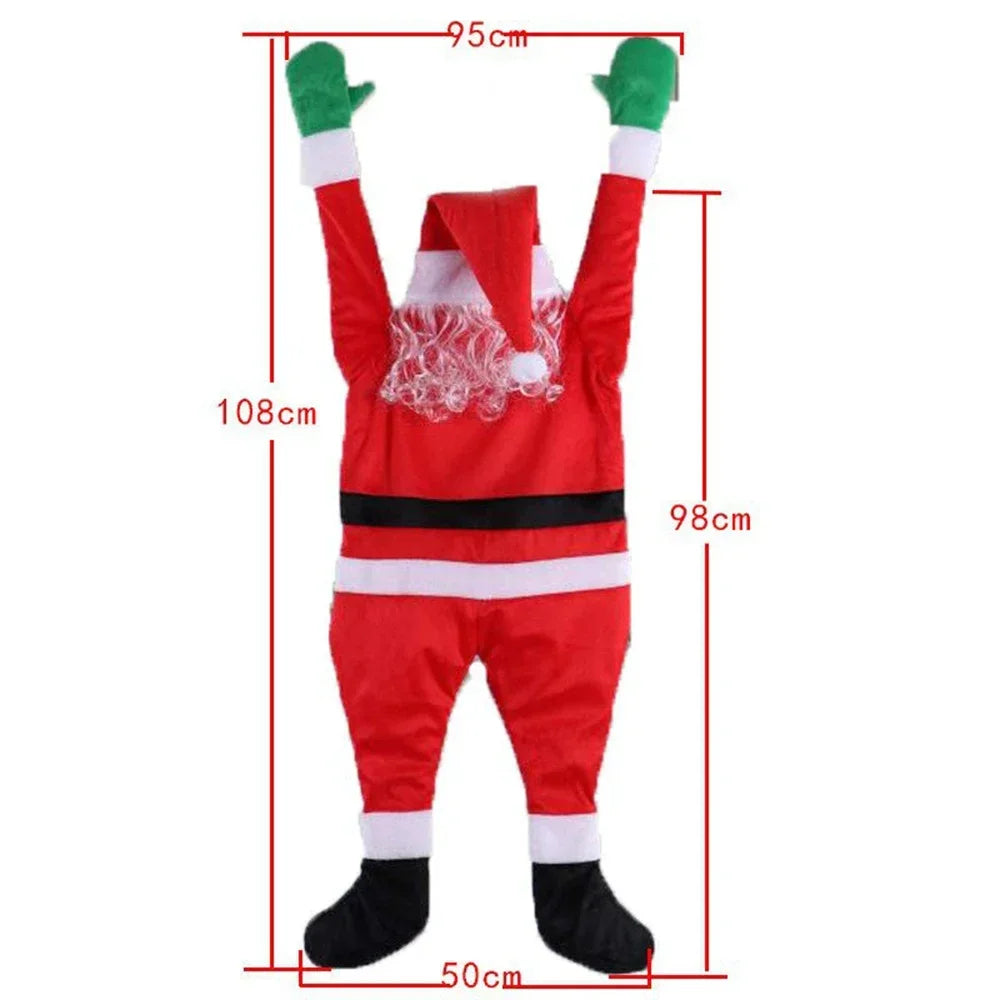 Trendbay 108cm Climbing Santa Claus Christmas Decoration