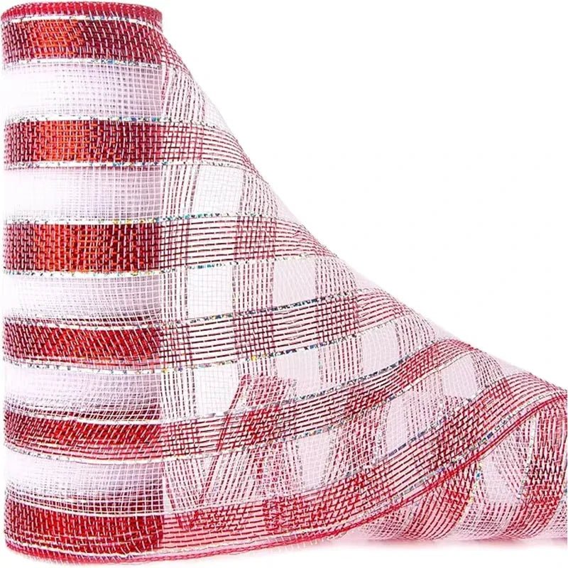 Trendbay 9M Christmas Decorative Ribbon – 26CM Wide Festive Garland