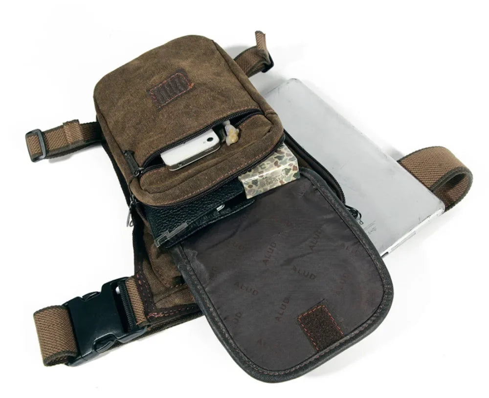 Trendbay Canvas Drop Leg Utility Bag