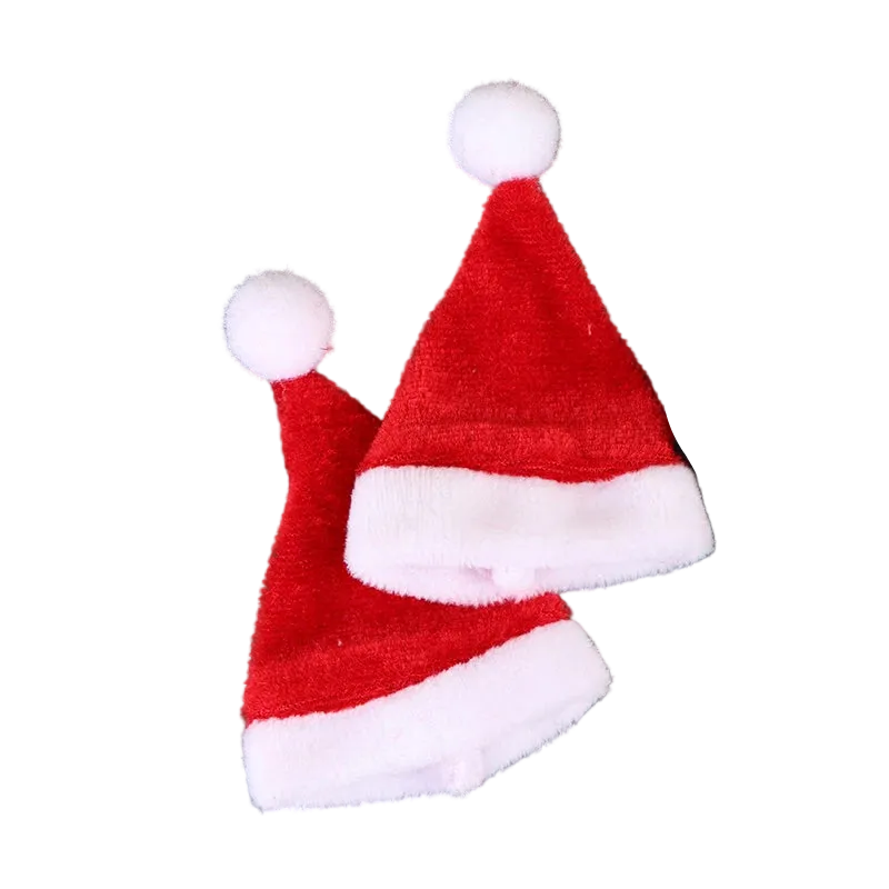 Trendbay Mini Christmas Hanging Decoration 1Pc Fabric Santa Hat