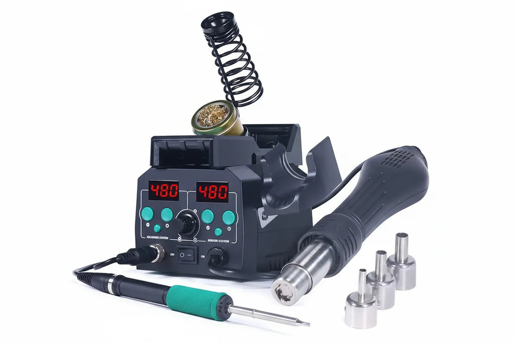 Trendbay 938BD-III T12 Soldering Station Hot Air Rework