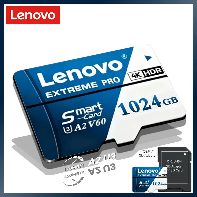 Trendbay 1024GB MicroSD Memory Card with SD Adapter UHS-I TF Card