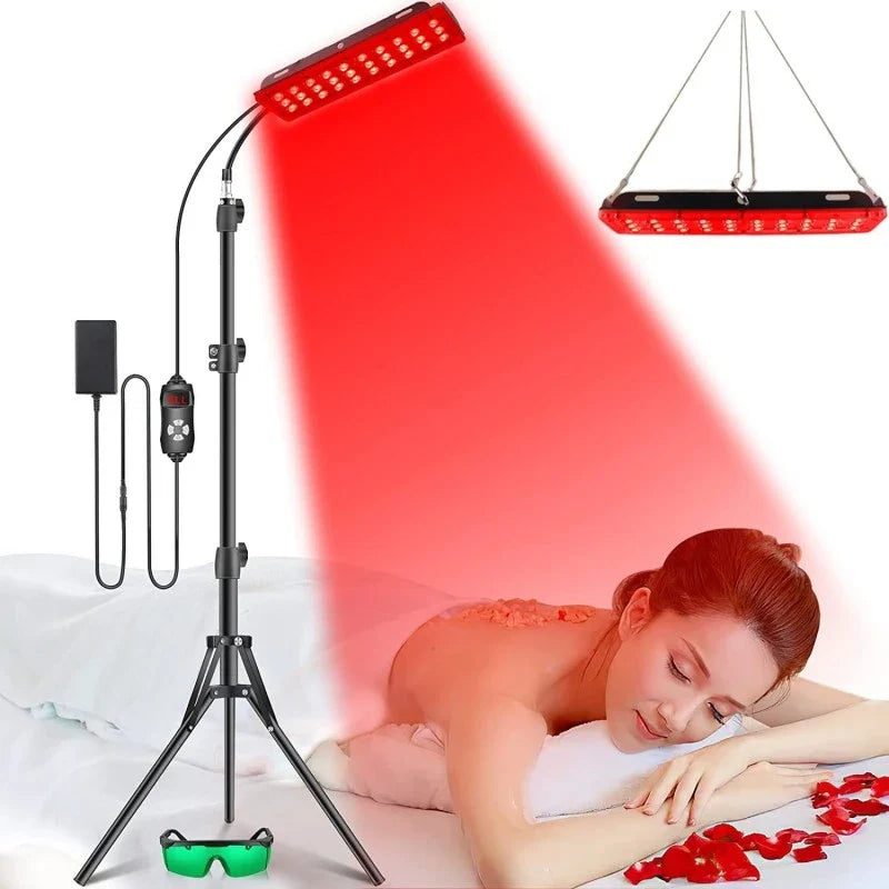 Trendbay Red & Near Infrared Light Therapy Lamp for Body & Face