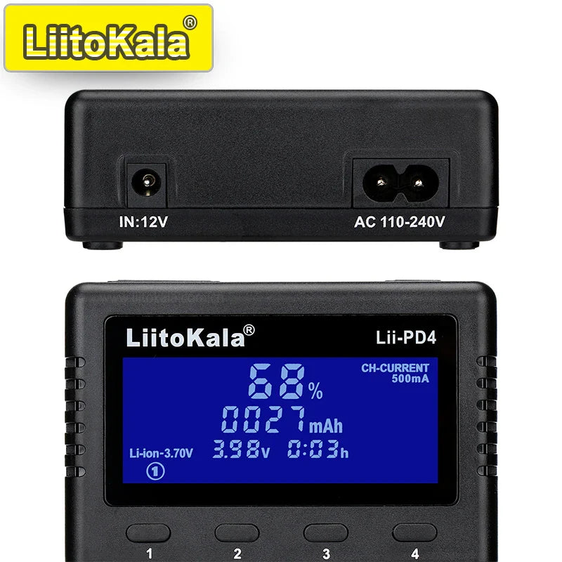 Trendbay Smart LCD Battery Charger