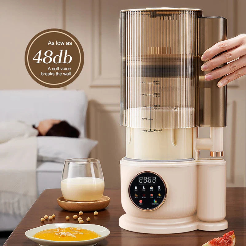 Trendbay 1500ML Soy Milk Maker & Blender with 10-Blade System