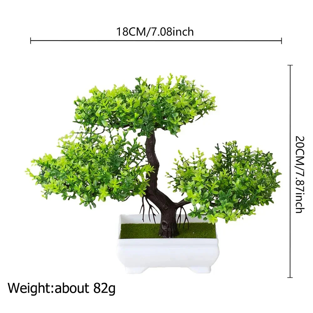 Trendbay Artificial Decor Potted Mini Tree Plant 18 × 20 cm