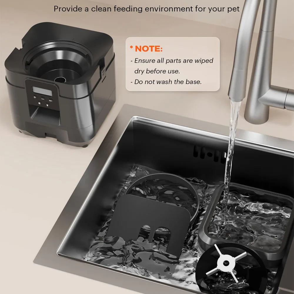 Trendbay Smart Pet Feeder – Automatic Timed Cat & Dog Food Dispenser with Portion Control