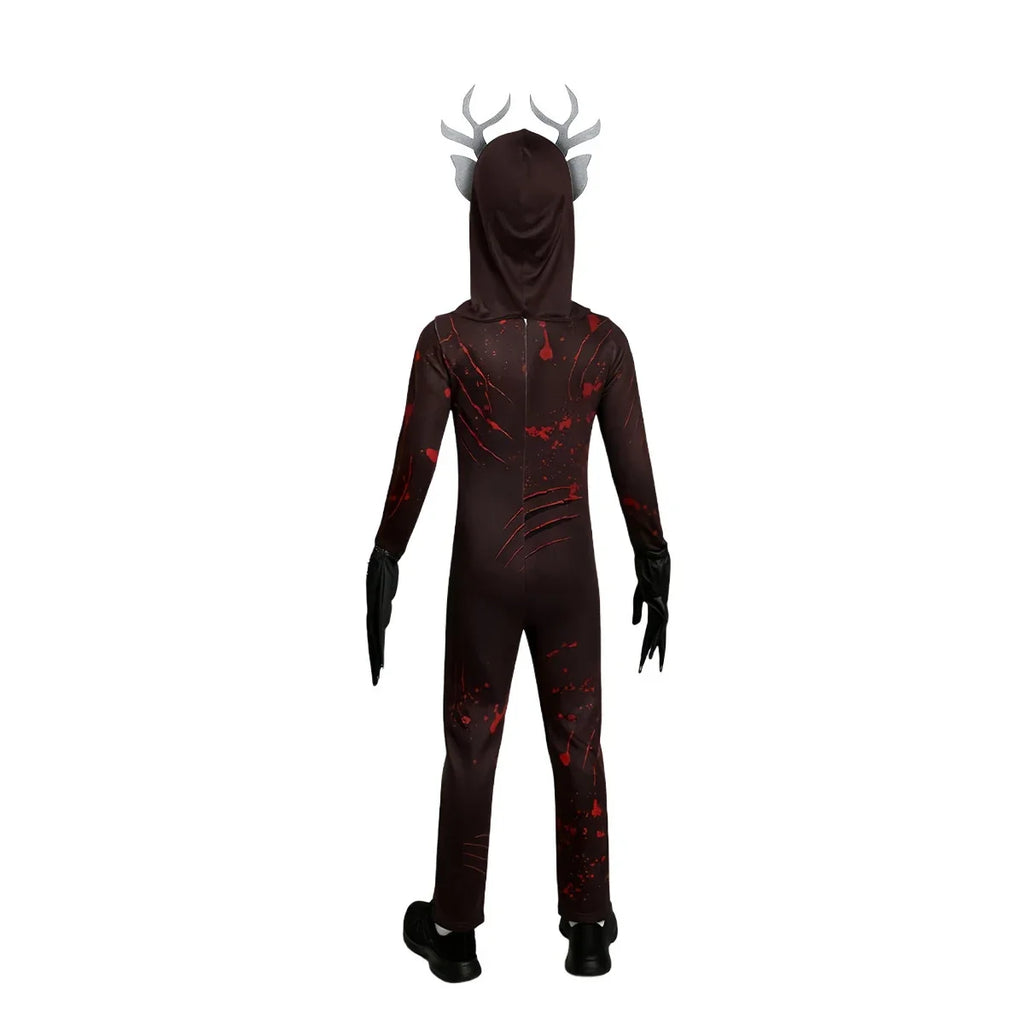 Trendbay 99 Nights in the Forest Deer Cosplay Costume Animal Jumpsuit with Gloves