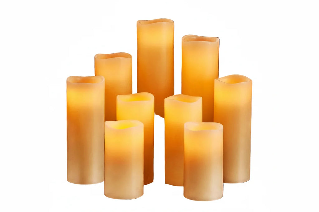 Trendbay Flameless LED Pillar Candles