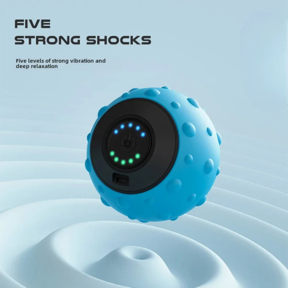 Trendbay Electric Vibrating Massage Ball for Muscle Recovery