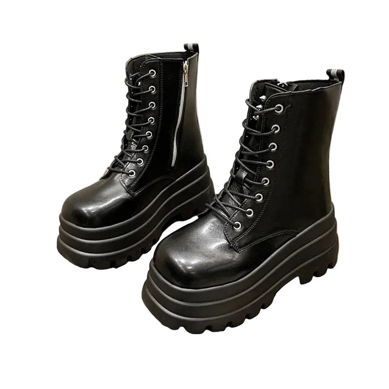 Trendbay Women's Platform Ankle Boots