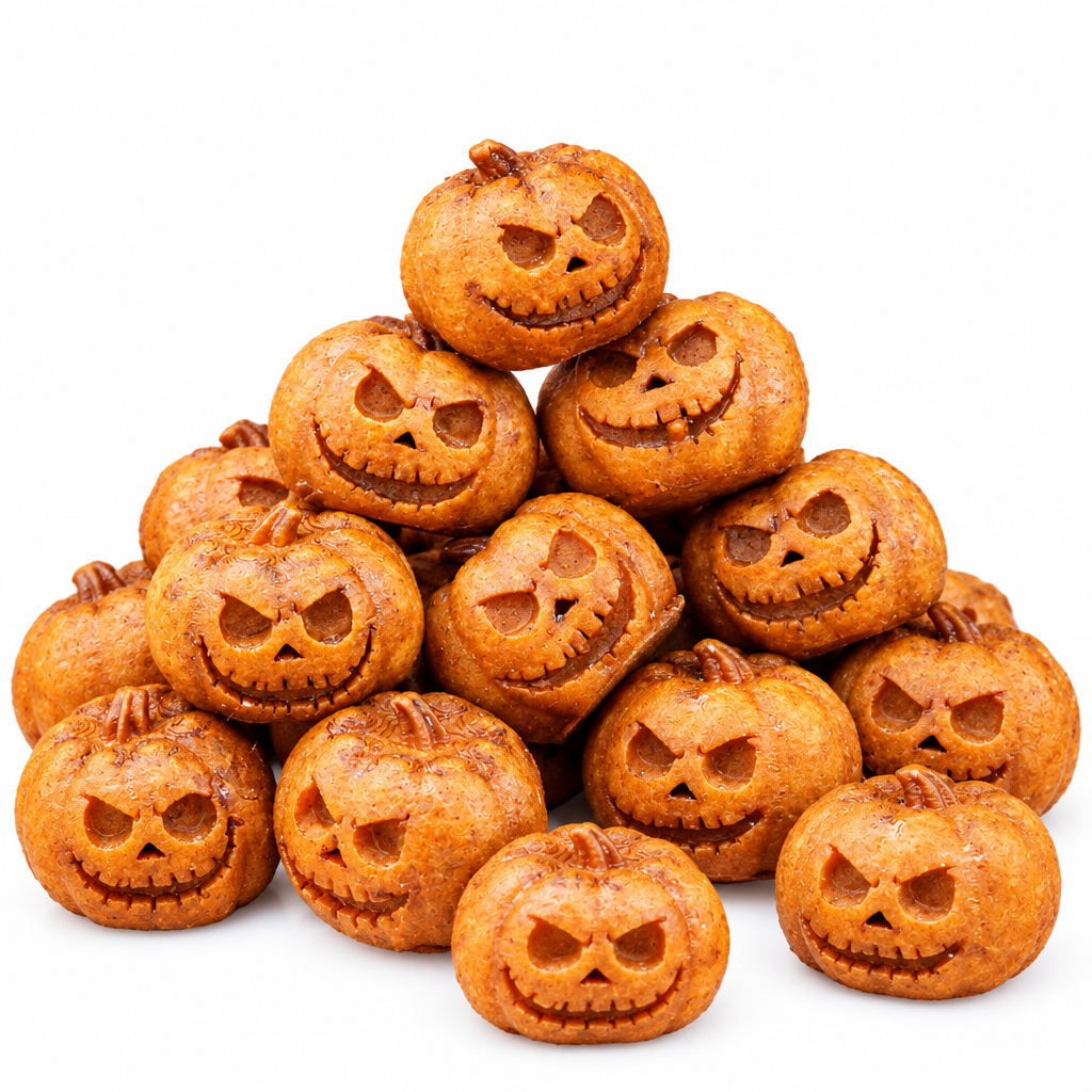 Trendbay 20pcs Miniature Resin Pumpkins for Halloween– 1.6 × 1.5 × 1.7CM