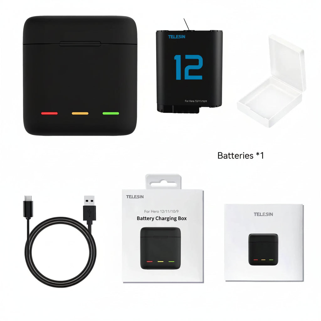 Trendbay GoPro Battery & Fast Charger Set