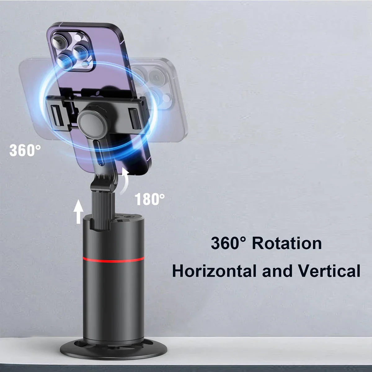 Trendbay 360° Auto Face Tracking Phone Holder Stand