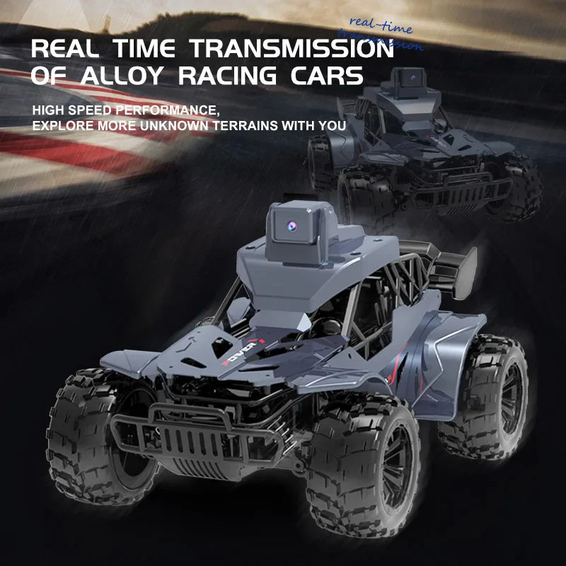 Trendbay RC Car with Camera – FPV Real-Time Transmission, LCD Remote & High-Speed Control