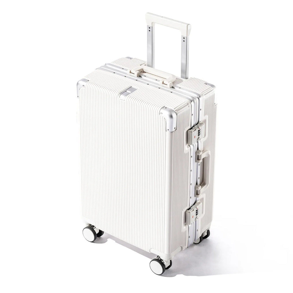 Trendbay Aluminum Frame Travel Suitcase