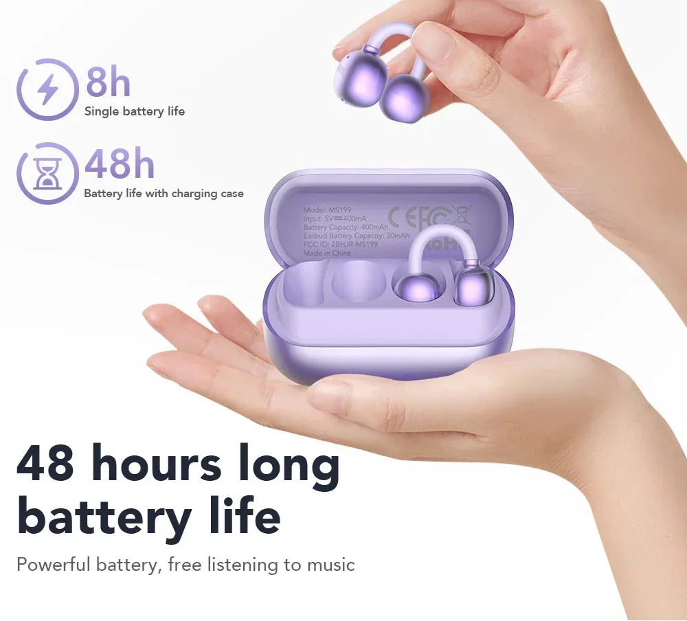 Trendbay Earphones AI Translator with LCD Screen