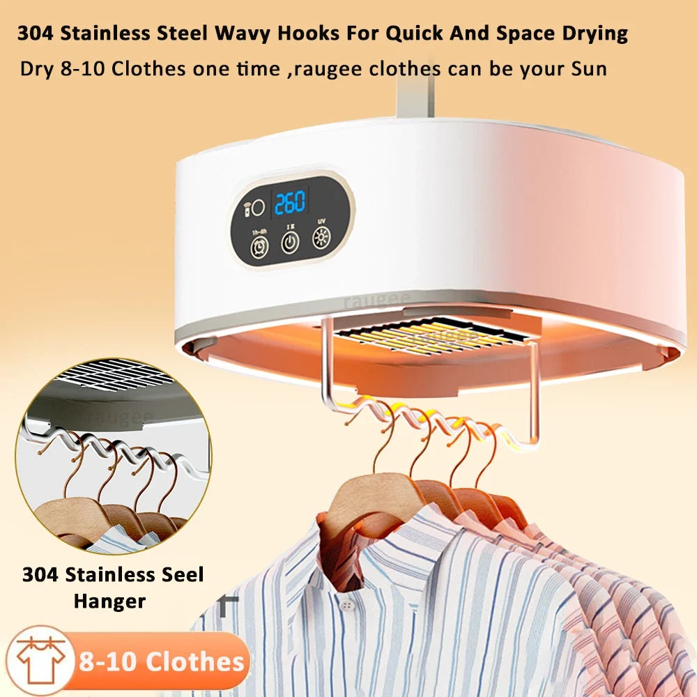 Trendbay Portable Electric Clothes Dryer with Remote Control