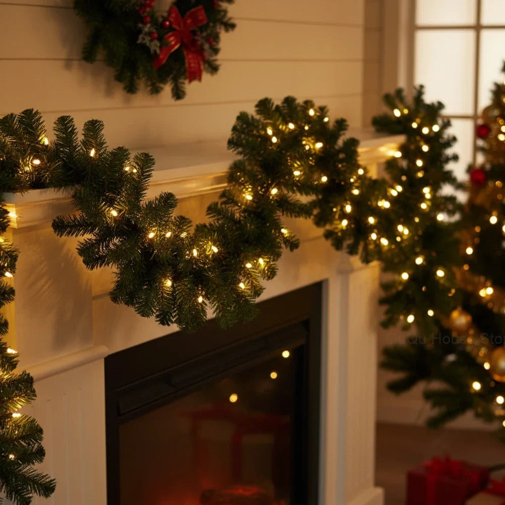 Trendbay 2.7M Christmas Garland with LED Lights