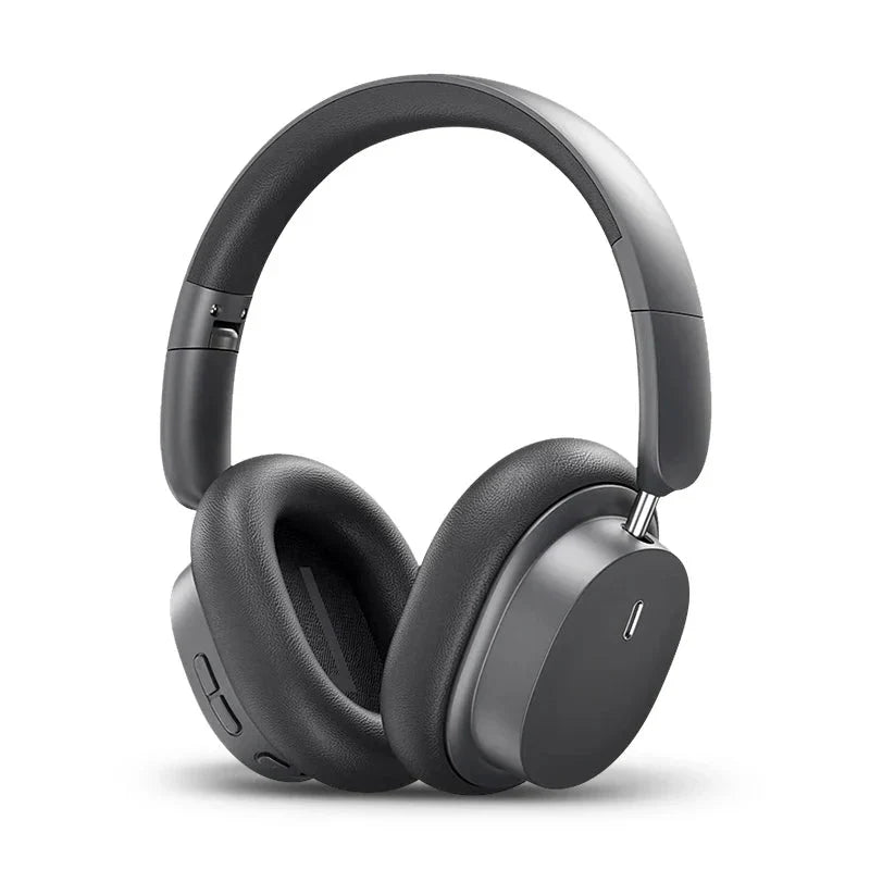 Trendbay Wireless Over-Ear Headphones 3D Spatial Audio Gray