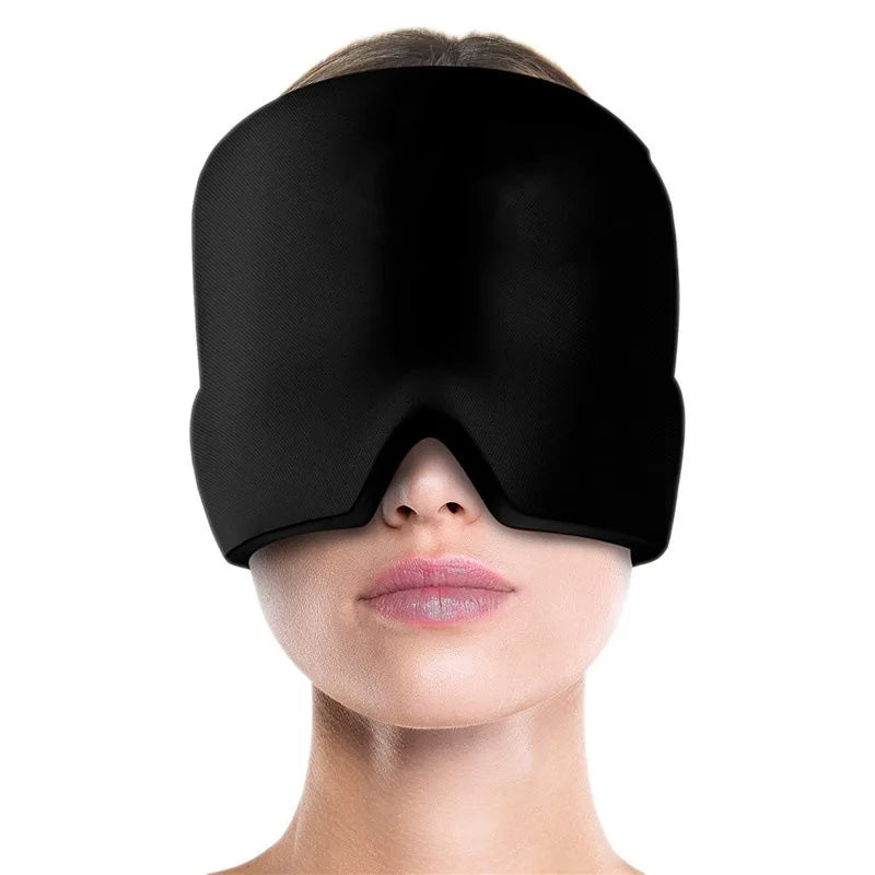 Trendbay Ice Headache Relief Cap – Gel Cold Compress Migraine Therapy Hat