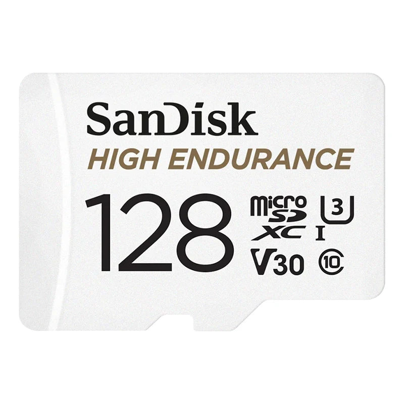 Trendbay SanDisk High Endurance 128GB MicroSDXC SD Card V30 Class 10 Card