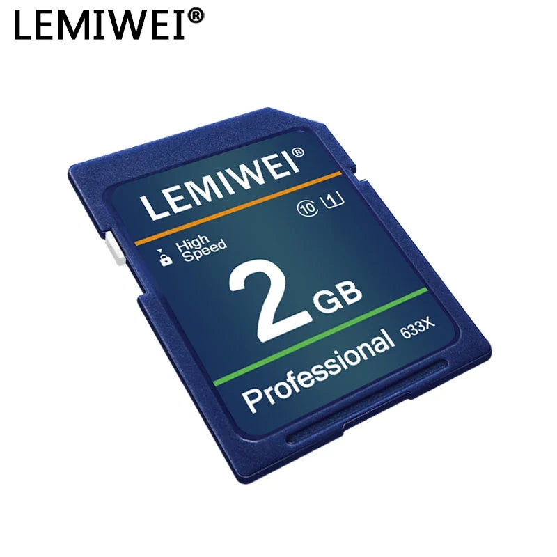 Trendbay LEMIWEI 2GB SD Memory Card – UHS-I Class 10 U1 633X