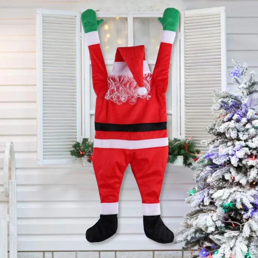 Trendbay 108cm Climbing Santa Claus Christmas Decoration