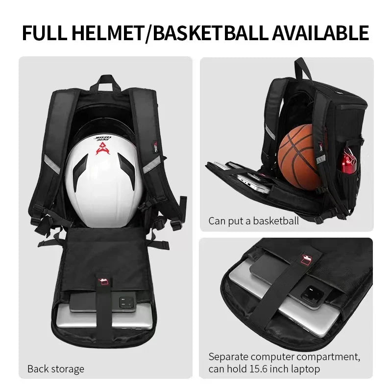 Trendbay Waterproof Motorcycle Helmet Laptop Backpack