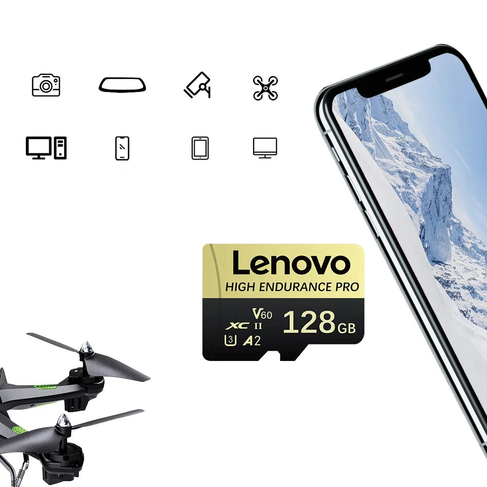 Trendbay 128GB MicroSDXC Memory Card with SD Adapter