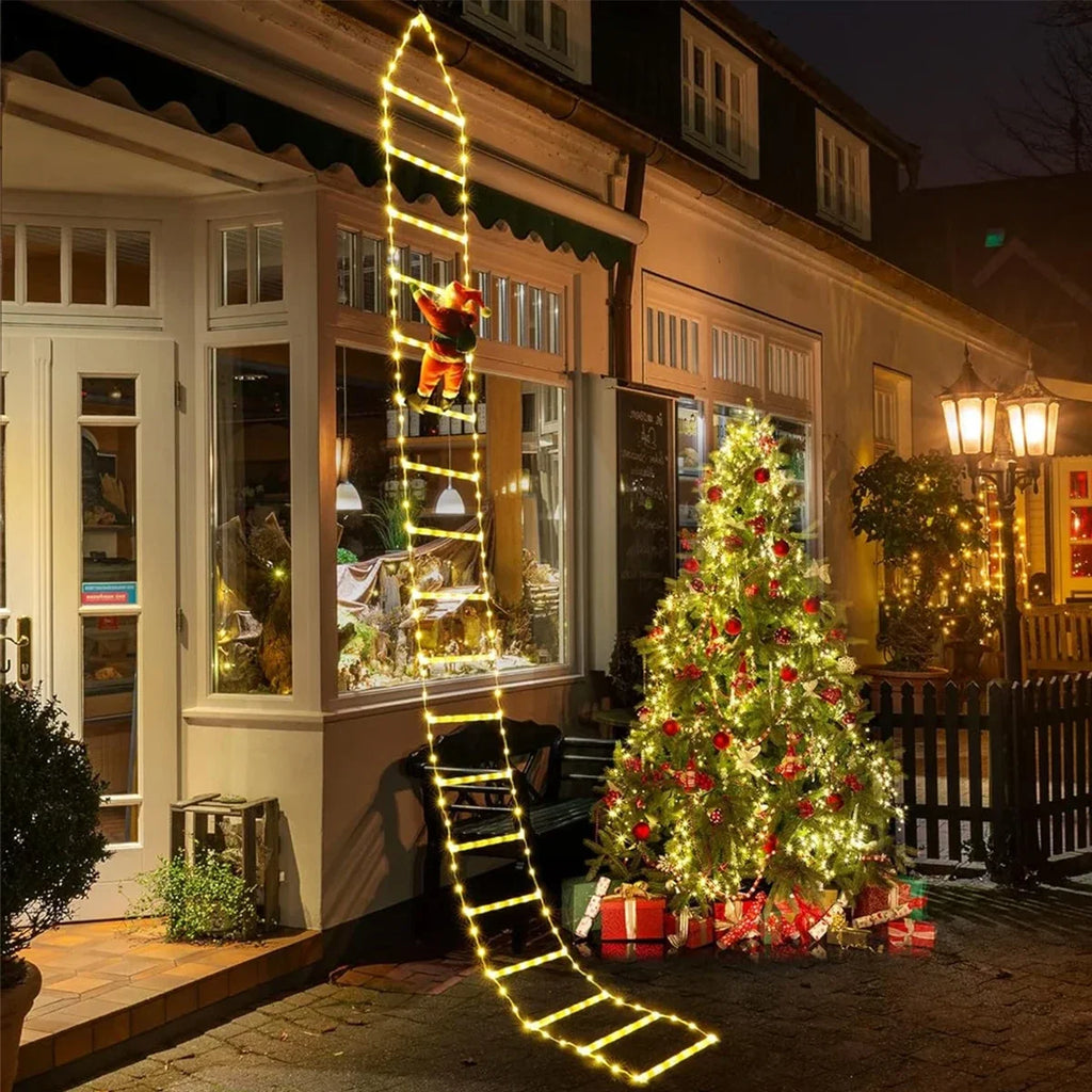 Trendbay 3M Santa Claus Climbing Ladder Decoration