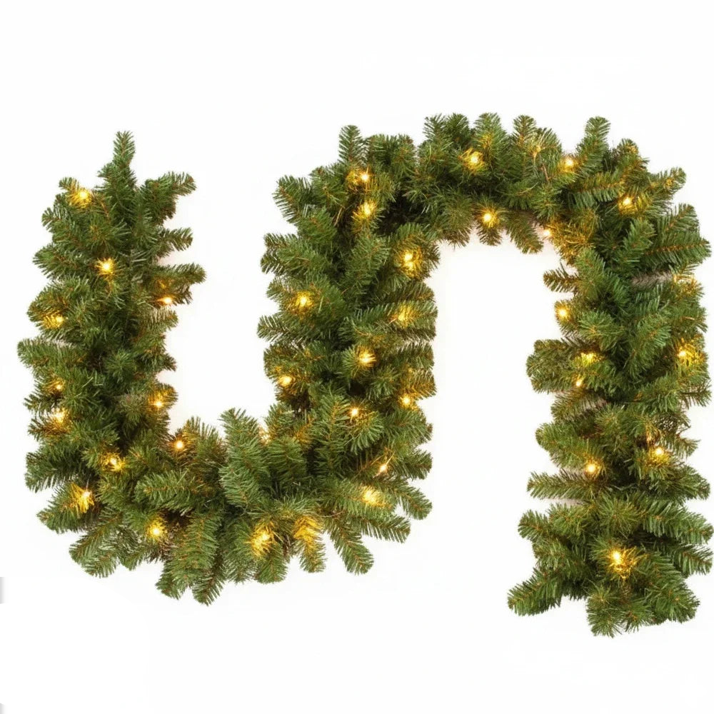 Trendbay 2.7M Christmas Garland with LED Lights