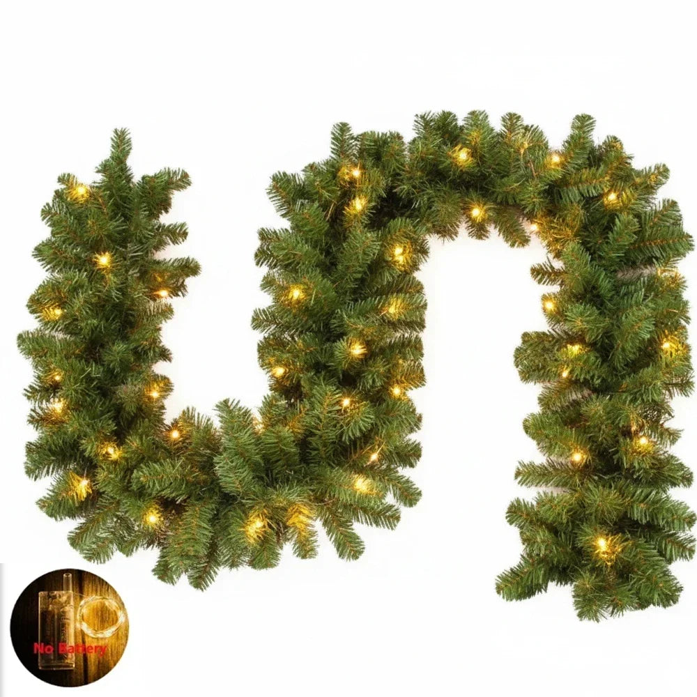 Trendbay 2.7M Christmas Garland with LED Lights
