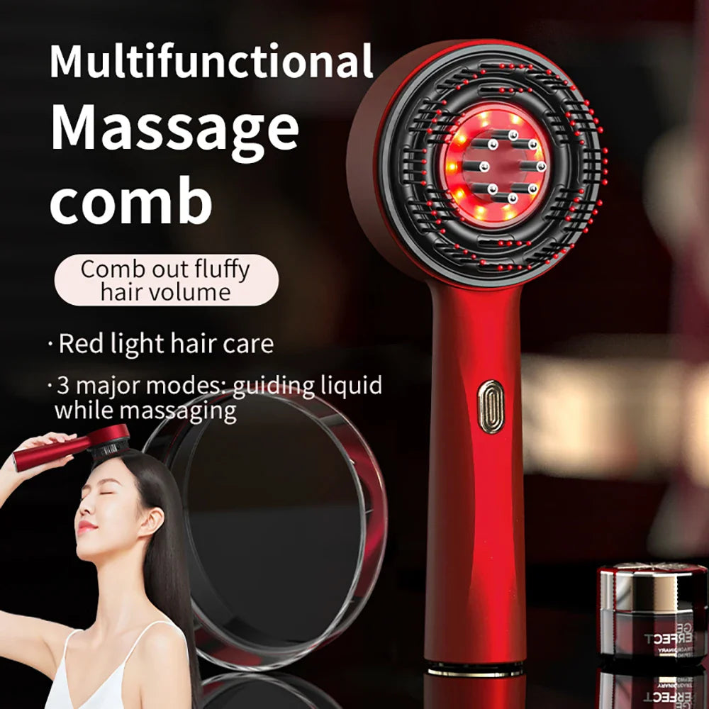 Trendbay Electric Red Light Massage Comb