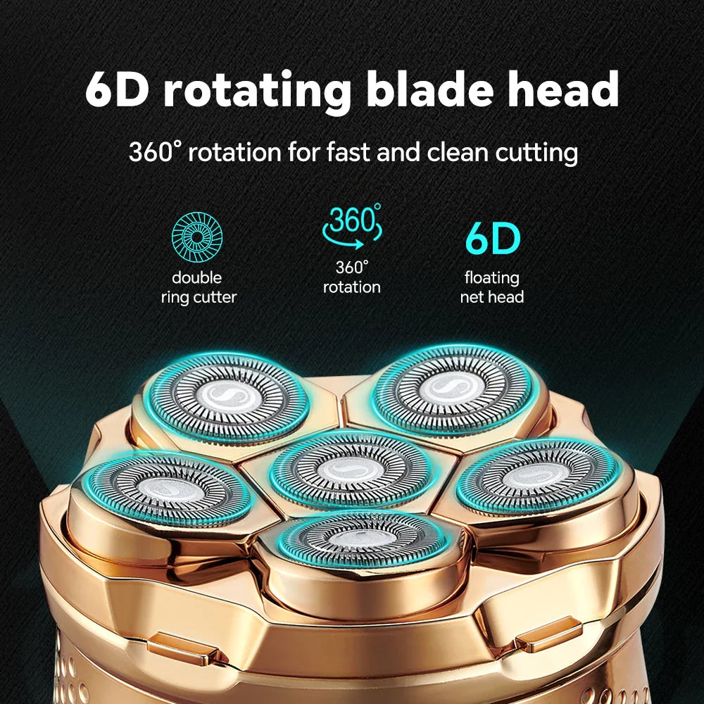 Trendbay Professional 6D Floating Blade Electric Shaver