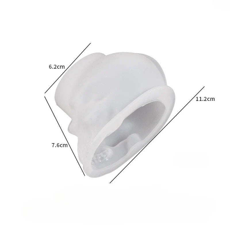 Trendbay Large 3D Skeleton Head Silicone DIY Mold