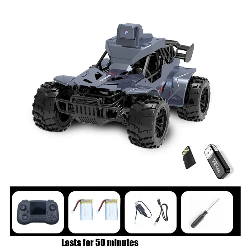 Trendbay RC Car with Camera – FPV Real-Time Transmission, LCD Remote & High-Speed Control
